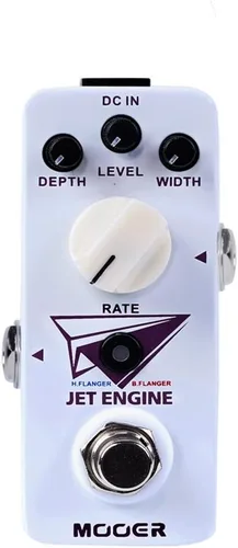 Vista 7 de MOOER E-lady Pedal Flanger Analógico, Modo Filtro, Efectos Oscilador, Bypass Verdadero