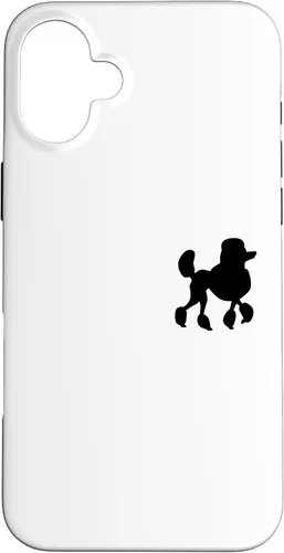 Vista 23 de Funda estándar para caniche para iPhone 16 Poodle Sock Hop Girl