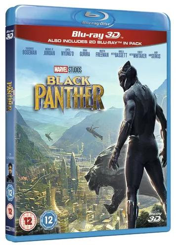 Vista 2 de Black Panther 3D Blu-Ray 2018 Region Free