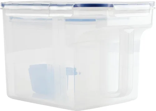 Vista 5 de LocknLock Easy Essentials - Juego de recipientes para almacenamiento de alimentos y cucharadas, sin BPA, aptos para lavavajillas, 4 piezas