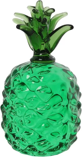 Vista 12 de JOONOR Adorno decorativo de estatua de uva de cristal morado, figura de cristal de fruta artificial, pisapapeles de mesa, adorno de cristal