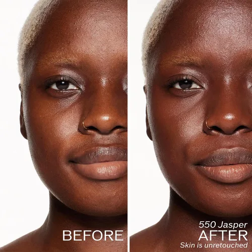 Vista 3 de Shiseido RevitalEssence Skin Glow Foundation SPF 30 - Buildable, Medium Coverage - 24-HR Hydration & 12-HR Wear - Transfer, Crease & Fade Resistant