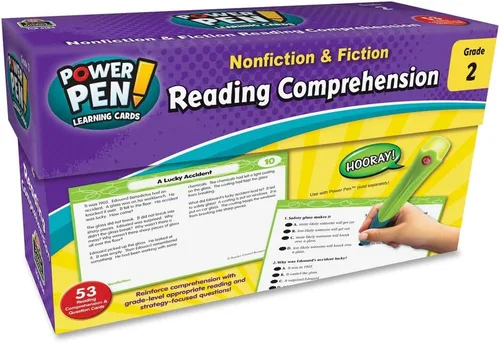 Vista 3 de Teacher Created Resources Power Pen Tarjetas de Aprendizaje: No Ficción y Lectura de Comprensión Grado 1