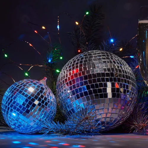 Vista 6 de Geiserailie - 3600 azulejos de discoteca autoadhesivos, 0.197 x 0.197 in Shiny Self-adhesive Mosaic Tiles, Easy to Stick for DIY Disco Balls, Card