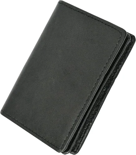 Vista 5 de Marshal Tarjetero de cuero RFID extensible para hombres y mujeres