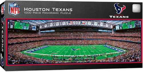 Vista 5 de Obras maestras NFL Estadio rompecabezas panorámica, 1000-Piece