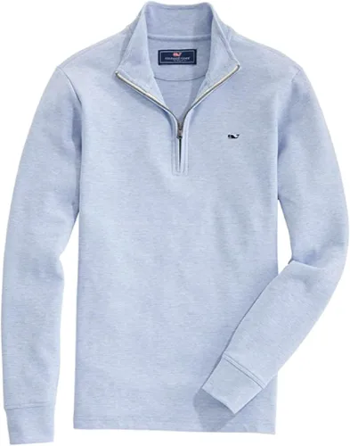 Vista 17 de vineyard vines Saltwater 1/4 Zip Aqua Ocean