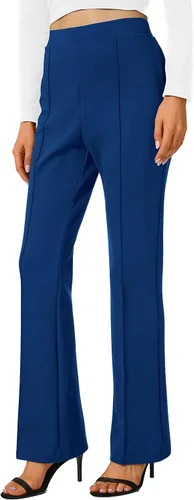 Vista 12 de Urban CoCo Pantalones de trabajo elásticos con corte de bota, pantalones de yoga pequeños para oficina casual