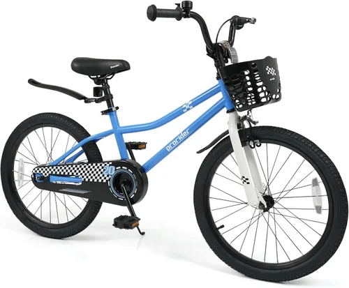 Vista 26 de BABY JOY Bicicleta para niños, 12, 14, 16, 18, 20 pulgadas, bicicletas para niños y niñas, adolescentes de 3 a 8 años o más con ruedas