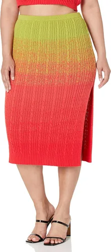 Vista 5 de The Drop Falda midi Lola Ombre para mujer
