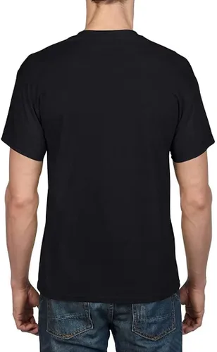 Vista 3 de The Boondocks Camiseta casual de manga corta con personajes de dibujos animados, color negro, camisetas unisex