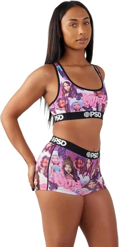 Vista 3 de PSD Pantalones cortos Bratz Boy para mujer, ropa interior de cobertura completa, cómodos calzones elásticos para mujer