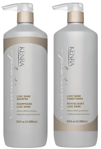 Vista 7 de Kenra Platinum Luxe Shine Conditioner High Shine Smoothing Conditioner for Frizzy Hair For Dull Hair Sulfate Free Color Safe