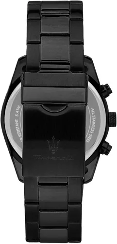 Vista 3 de Attrazione Reloj para hombre Edición Limitada, Multifunción, Reloj de Cuarzo - R8853151009, Negro
