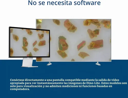 Vista 5 de Dino-Lite VGA AM5216ZT, microscopio polarizado 720p, 20x-220x