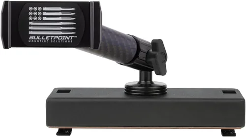 Vista 6 de Soporte de teléfono Bulletpoint para salpicadero RAM Truck Compatible (2019+ 1500, 2500, 3500 y TRX) con montaje de bola de 20mm - Compatible