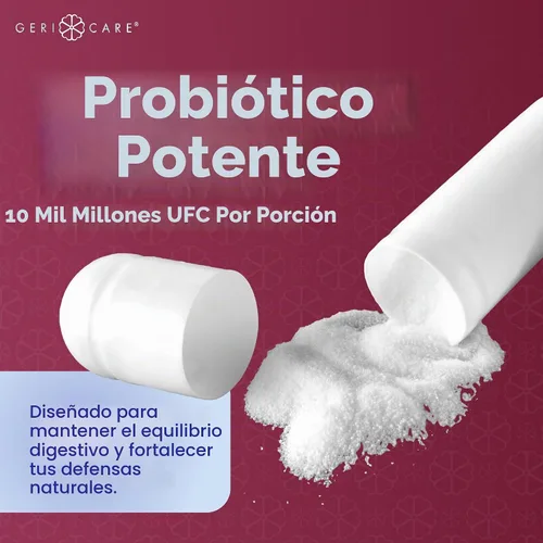 Vista 3 de GeriCare Suplemento probiótico y de salud digestiva definitiva, reparación intestinal completa, probióticos de semillas y fórmula probiótica