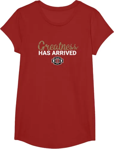 Vista 54 de Fantasy Sports Greatness Has Arrived Camiseta Negro