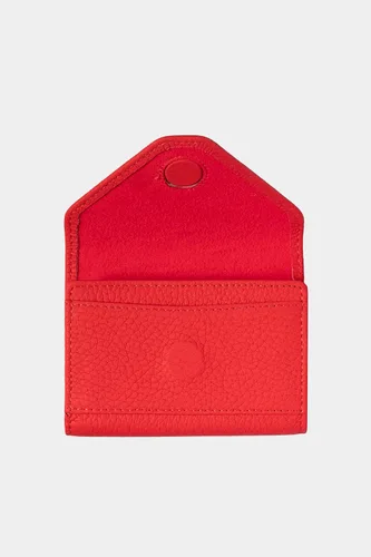 Vista 75 de grande Estuches para tarjetas 3639, Naranja, Tarjetero de cuero con cierre magnético, cartera pequeña de acordeón para mujer