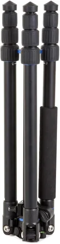 Vista 3 de Benro GoPlus - Trípode de aluminio de viaje, columna central giratoria, patas multiángulo, diseño de bloqueo giratorio y conversión de monopie