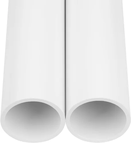 Vista 18 de 4 tubos de PVC de 1-1/2 pulgadas de largo, tubo rígido de PVC Sch40 de 17 pulgadas de largo, tubos redondos de tubería para instalación de cableado