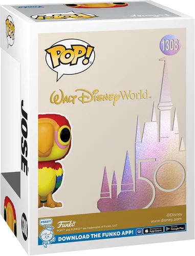 Vista 3 de Funko Pop! Disney: 50 aniversario de Walt Disney World - Parrot José