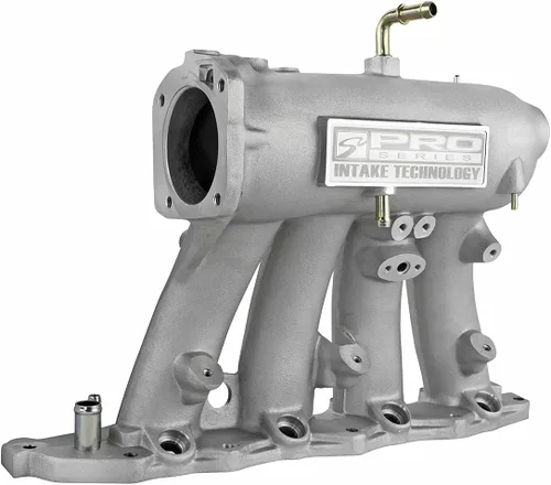 Vista 3 de Skunk2 Racing 307-05-0290 Colector de admisión Pro Series plateado para motores Honda Serie B VTEC