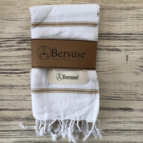 Vista 31 de Bersuse 100 % algodón - Toalla de mano Anatolia turca - Fouta Peshtemal para baño y playa - Para cabeza, rostro, cabello, bebés, cuidado, cocina