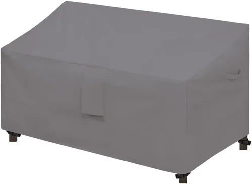Vista 12 de Easy-Going Funda impermeable para sofá de patio, resistente a los rayos UV, funda de sofá biplaza para exteriores, funda para muebles de jardín