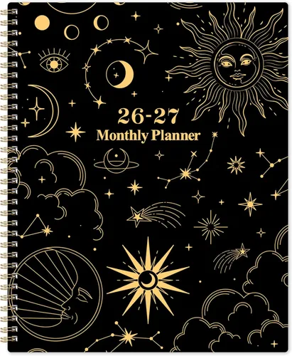 Vista 9 de Planificador Mensual 2026-2027 - 9'' x 11'', Planificador de Calendario Mensual 2026-2027, ENE. 2026 - DIC. 2027, Calendario Grande de 2 Años
