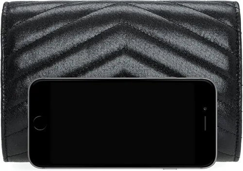 Vista 3 de Bolso de noche para mujer, acolchado, formal, elegante, bolso de mano de boda