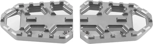 Vista 6 de Estriberas para motocicleta, reposapiés, reposapiés, reposapiés, reposapiés ancho, compatible con FordL650 DL1000 VSTROM 650XT/1000XT (TAI)