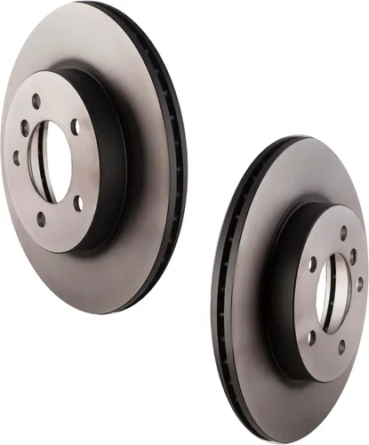 Vista 4 de Nuevo Juego Frenos VIC-5081 Disco de freno ventilado 2 uds delantero izquierdo/derecho compatible con MERCEDES 190 W201 2.0-4.9 04.1984-03.1998