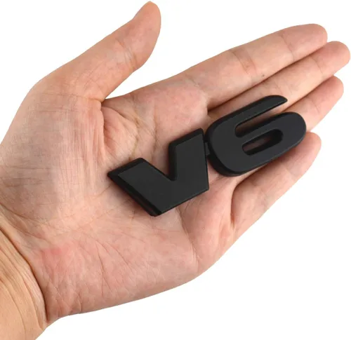 Vista 4 de V6 - Adhesivo adhesivo para automóvil con logotipo 3D de ABS, para TACOMA (negro)