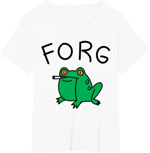 Vista 42 de Forg Y2K Sarcastic Cringe - Camiseta divertida Irónica Gen Z Weird Meme Cool, Blanco