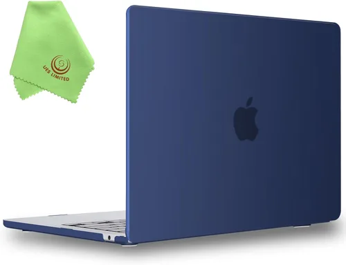 Vista 12 de UESWILL Compatible con MacBook Air de 13 pulgadas M5 M4 M3 M2 2022-2026 modelo A3449 A3240 A3113 A2681, carcasa rígida mate para MacBook Air 13.6 +