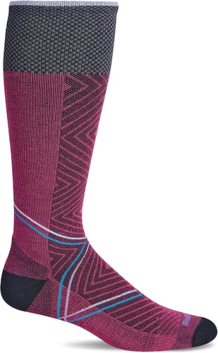 Vista 13 de Sockwell Calcetines de compresión graduados Pulse para mujer Gris - Pulso hasta la rodilla