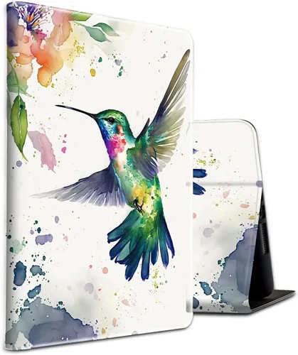 Vista 17 de Funda para tablet HD 8 Plus, funda para Kindle Fire HD 8 de 10ª generación 2020, soporte plegable de piel sintética, funda inteligente delgada