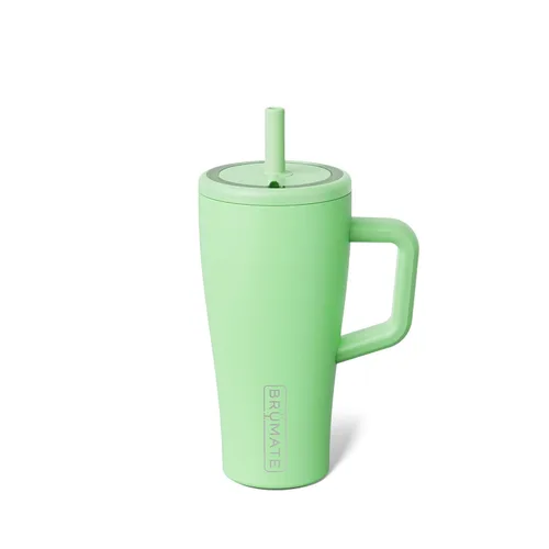 Vista 28 de BrüMate Era Vaso Térmico de 20 oz con Asa y Pajilla Vaso Térmico Aislante 100% A Prueba de Fugas con Tapa y Pajilla Hecho de Acero Inoxidable