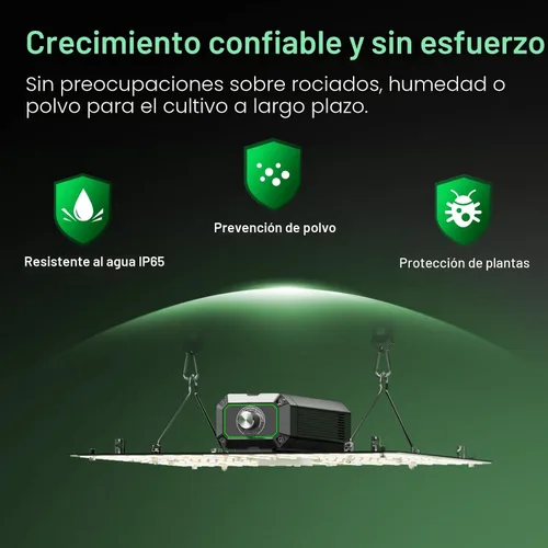 Vista 8 de VIVOSUN 2020 más reciente VS1000 LED crece la luz con diodos Samsung LM301H y Sosen Driver luces regulables Sunlike espectro completo para plantas