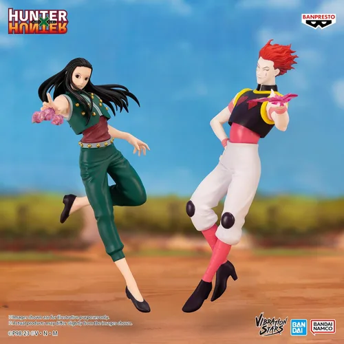 Vista 2 de Banpresto - Hunter x Hunter - Figura de estrellas de vibración Hyskoa, Bandai Spirits