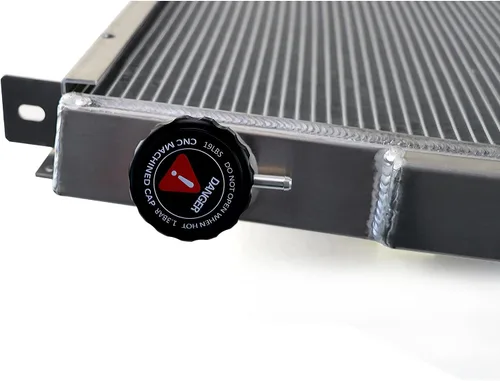 Vista 5 de Radiador de aluminio de 3 filas para Jeep Cherokee Wagoneer 1984-1996 / 86-92 Comanche