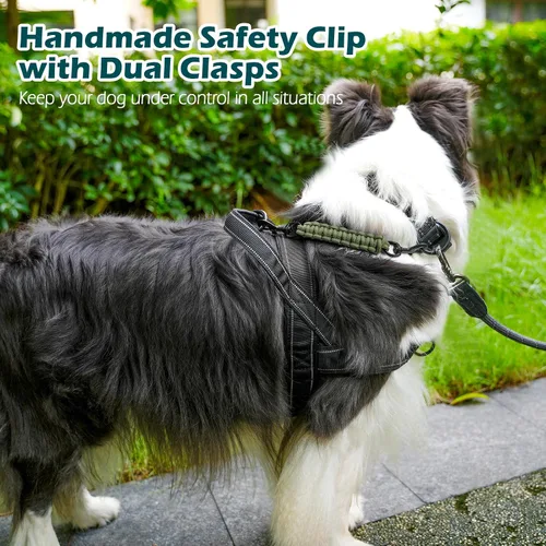 Vista 9 de PetBonus 2-Pack Silicone Collapsible Dog Bowls and Dog Collar Safety Clip