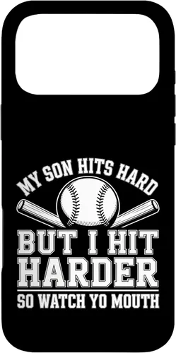 Vista 22 de My Son Hits Hard But I Hit Harder So Watch Yo Mouth - Case for iPhone 16