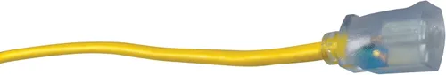 Vista 3 de Southwire 2588SW0002 Cable de extensión para exteriores - 12/3 SJTW cable resistente de extensión de 3 puntas - Ideal para uso comercial, jardinería