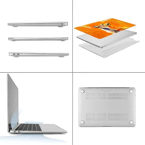 Vista 126 de Funda para computadora MacBook Pro de 13 pulgadas, modelo A1425/A1502, modelo A1425/A1502, diseño de primera calidad, funda rígida para laptop 3D 3D