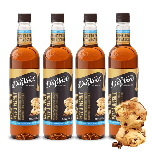 Vista 50 de DaVinci Gourmet - Jarabe de nueces de macadamia sin azúcar, 25.4 onzas líquidas (paquete de 4)