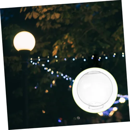 Vista 9 de Pantalla de vidrio cubierta de luz de pantalla redonda para lámpara de globo de lámpara de repuesto para lámpara de vidrio de repuesto, cubierta