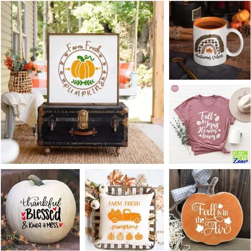 Vista 2 de DGAGA 17 plantillas de pantalla de seda autoadhesivas de otoño con pasta de tiza, pasta de tiza para plantillas, transferencia de malla de calabaza