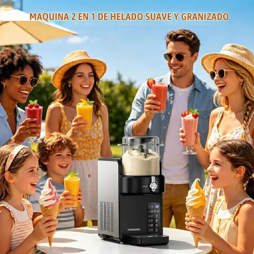 Vista 9 de Máquina de granizado con 15 minutos de aguanieve rápido 6 preestablecidos
